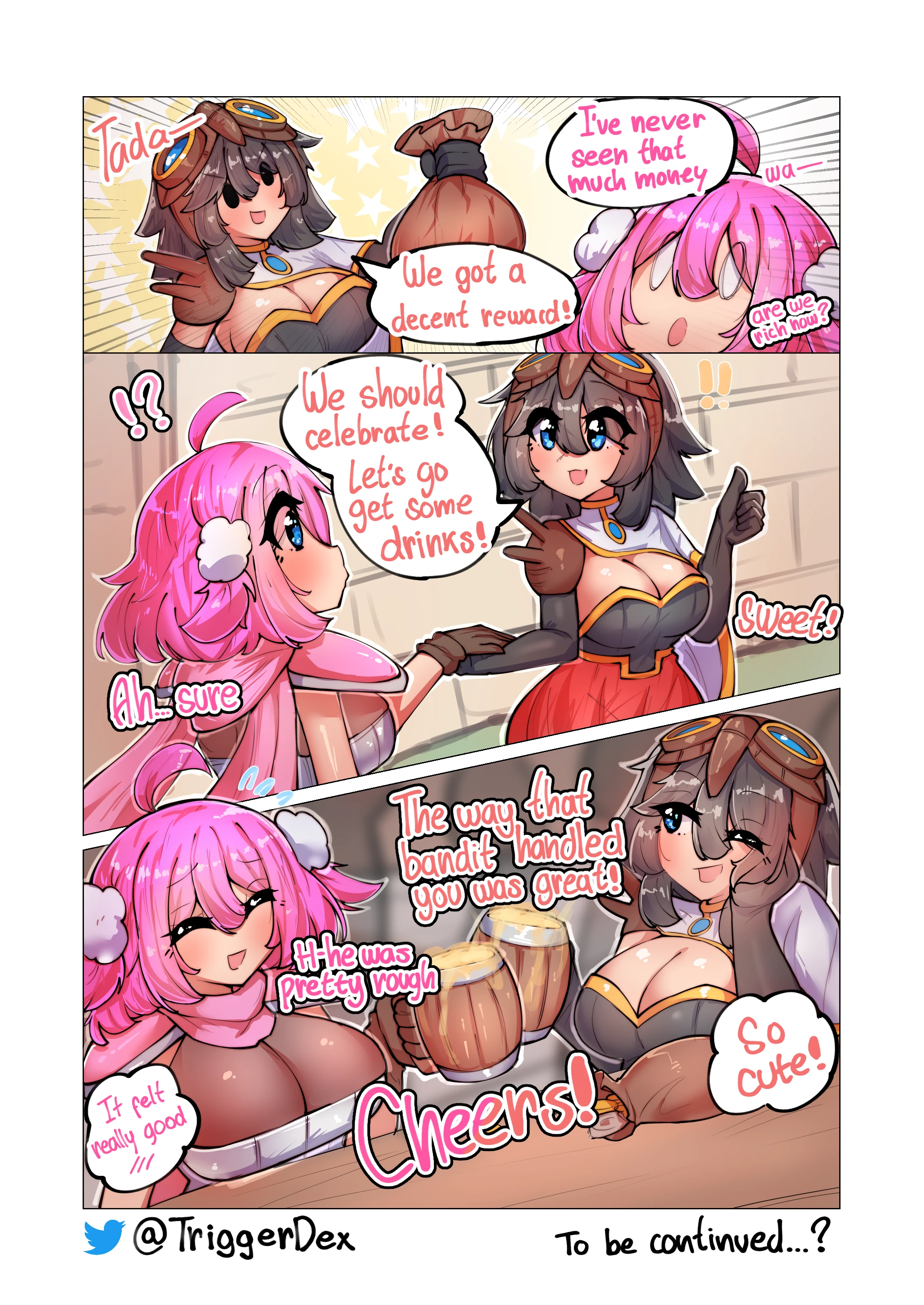 Lewd Hero's Daily Quests - Gangbusters porn comic picture 12