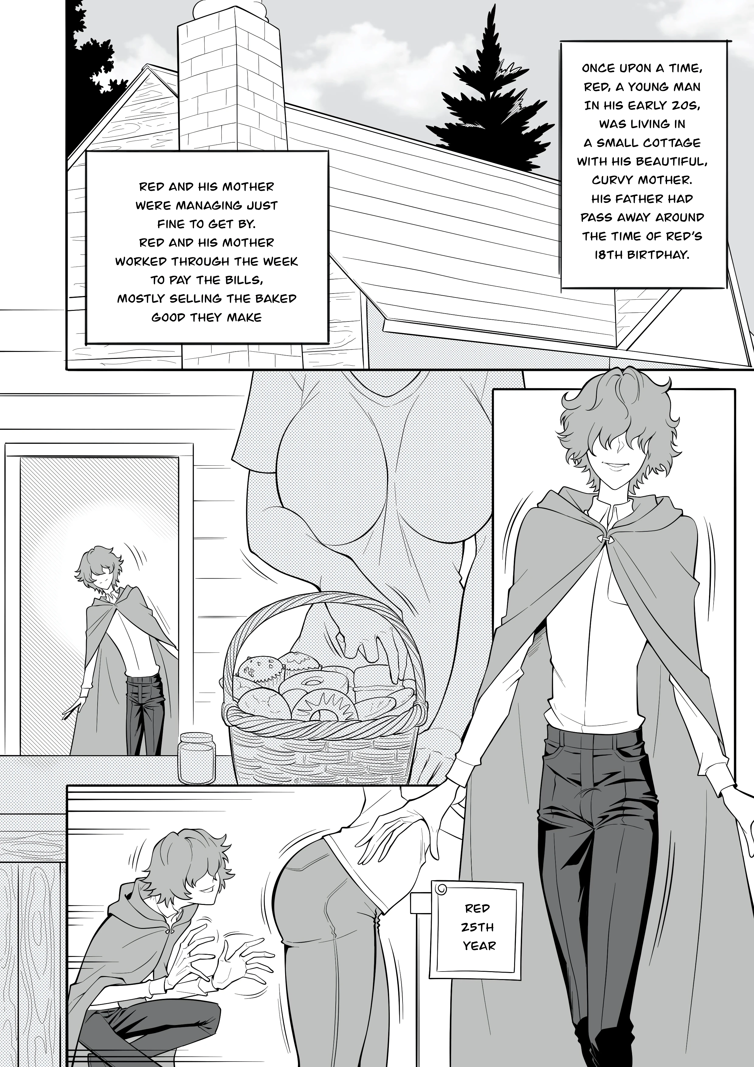 Lewd Red Riding Hood 1 porn comic picture 2