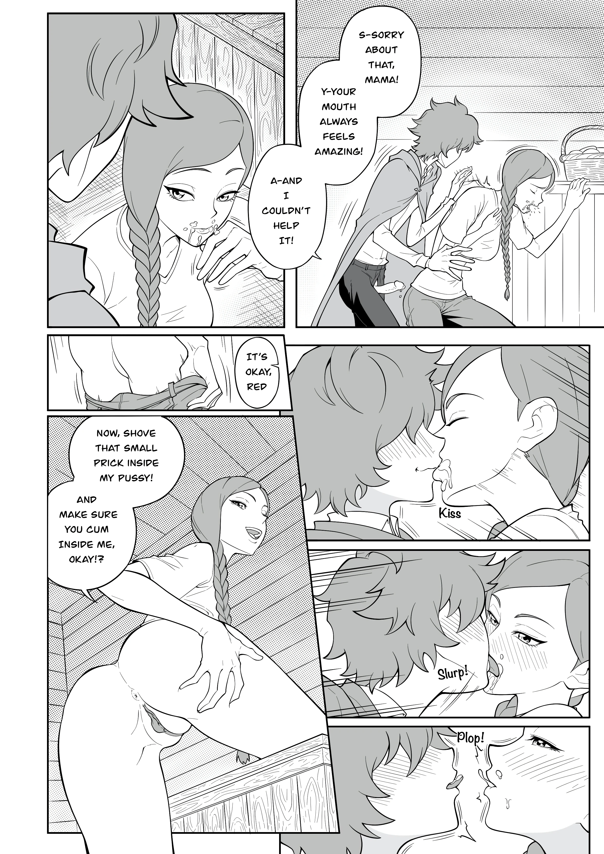 Lewd Red Riding Hood 1 porn comic picture 8