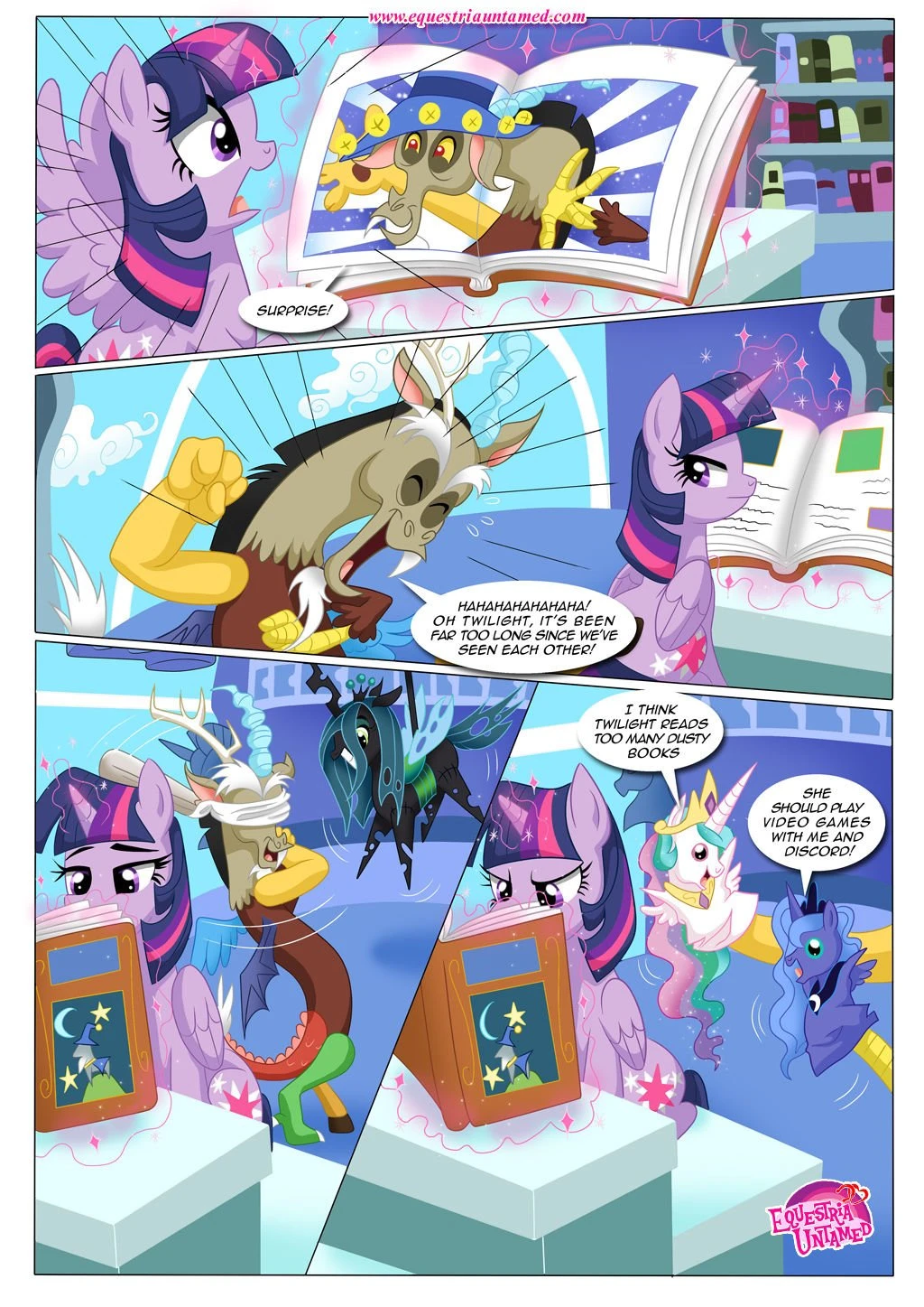 Libraries are supposed to be quiet porn comic picture 3