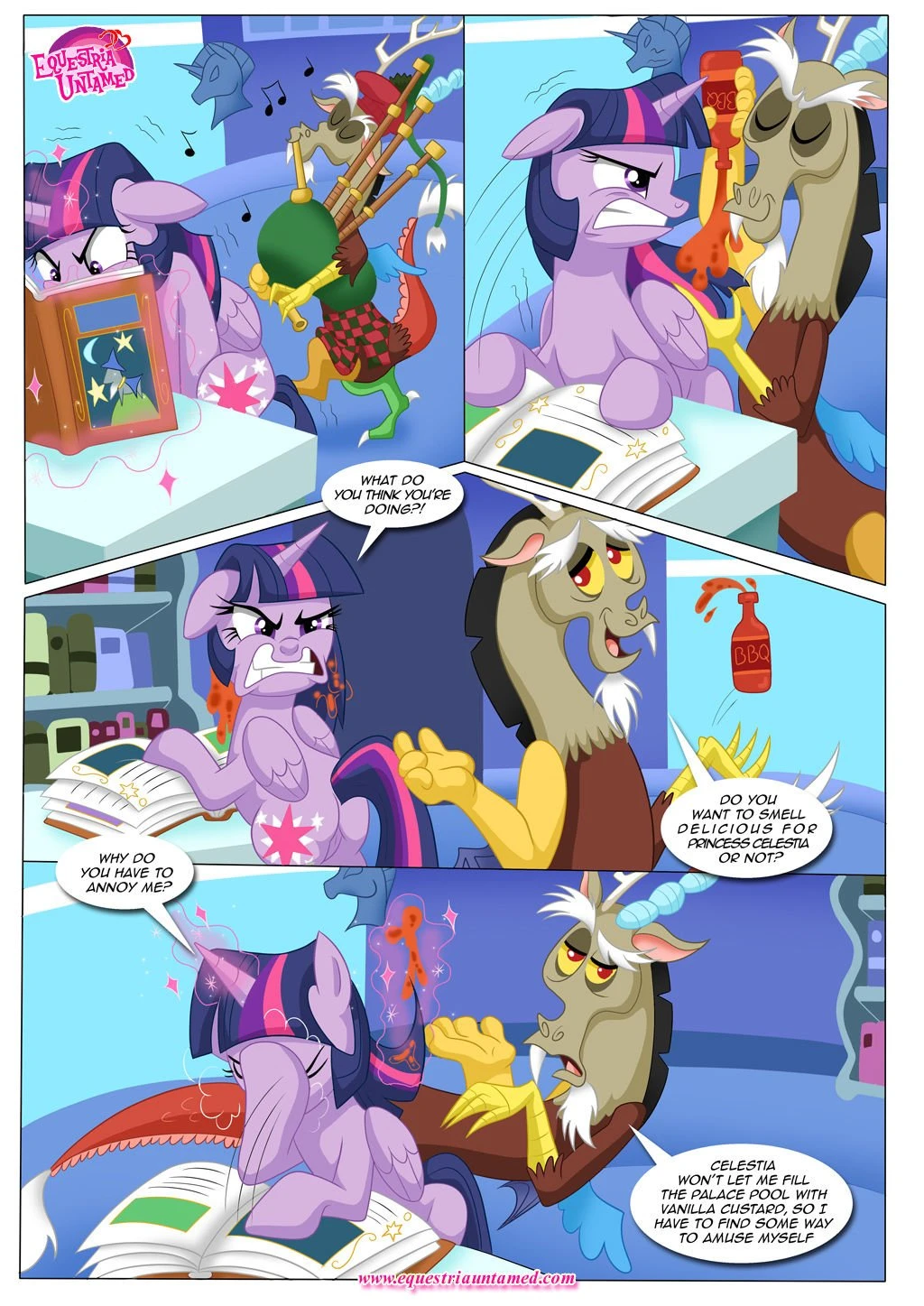 Libraries are supposed to be quiet porn comic picture 4