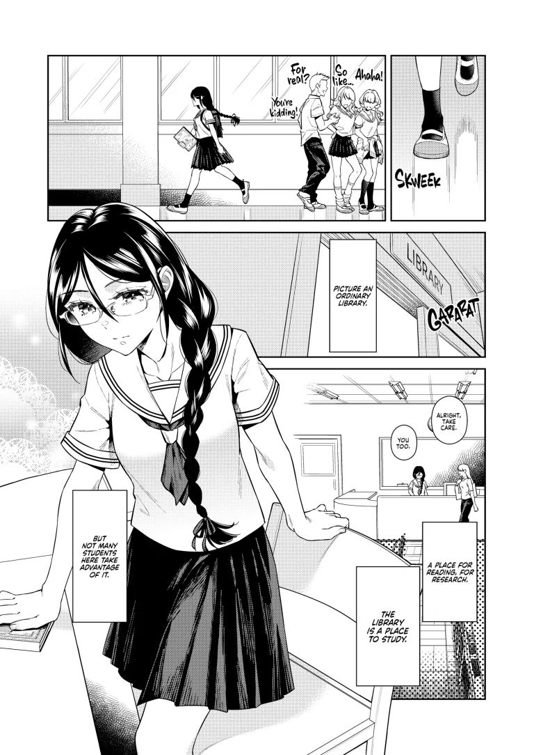 Library Beasts porn comic picture 2