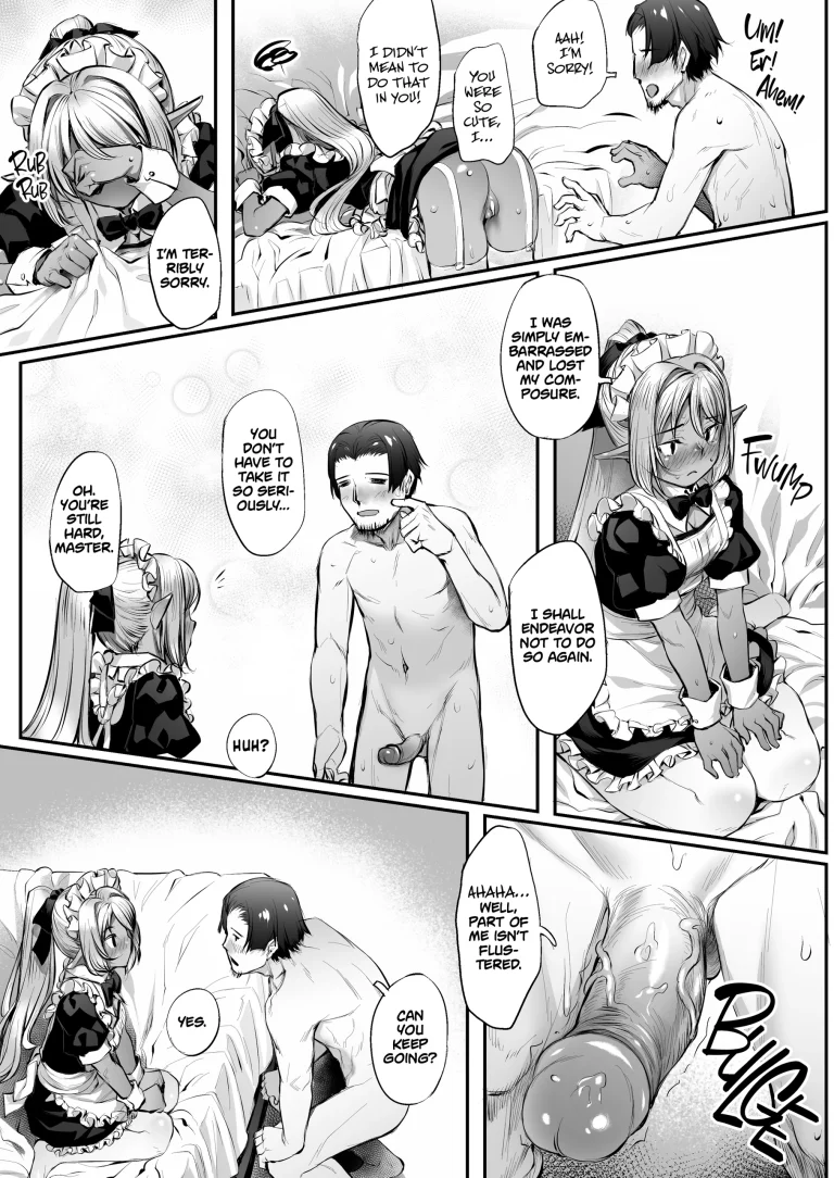 Life With a Dark Elf Maid porn comic picture 15