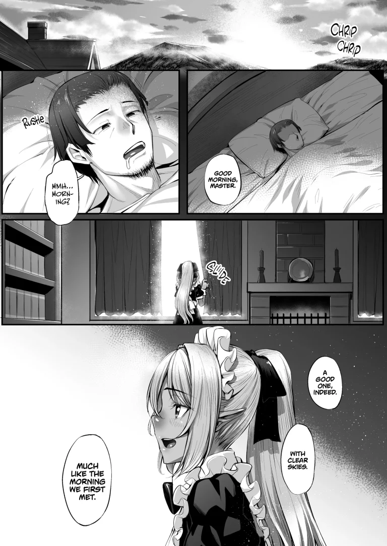 Life With a Dark Elf Maid porn comic picture 23