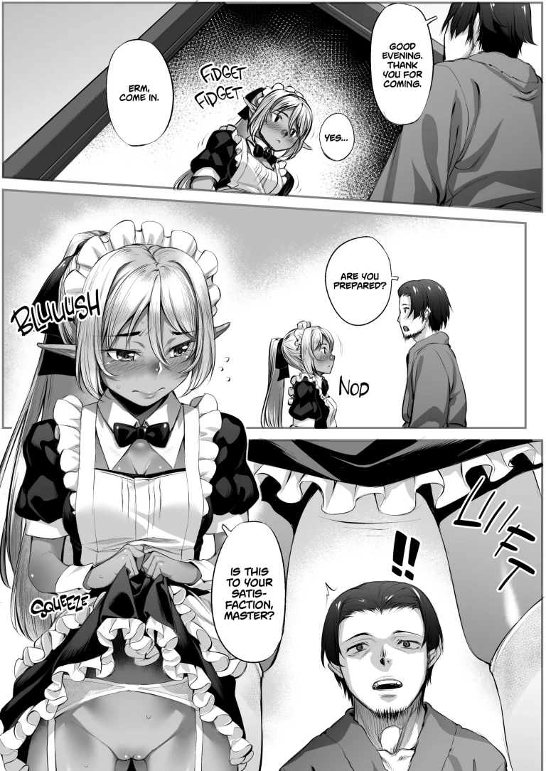 Life With a Dark Elf Maid porn comic picture 6