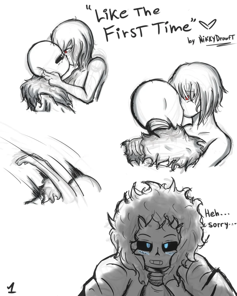 Like The First Time - Undertale Comic porn comic picture 1