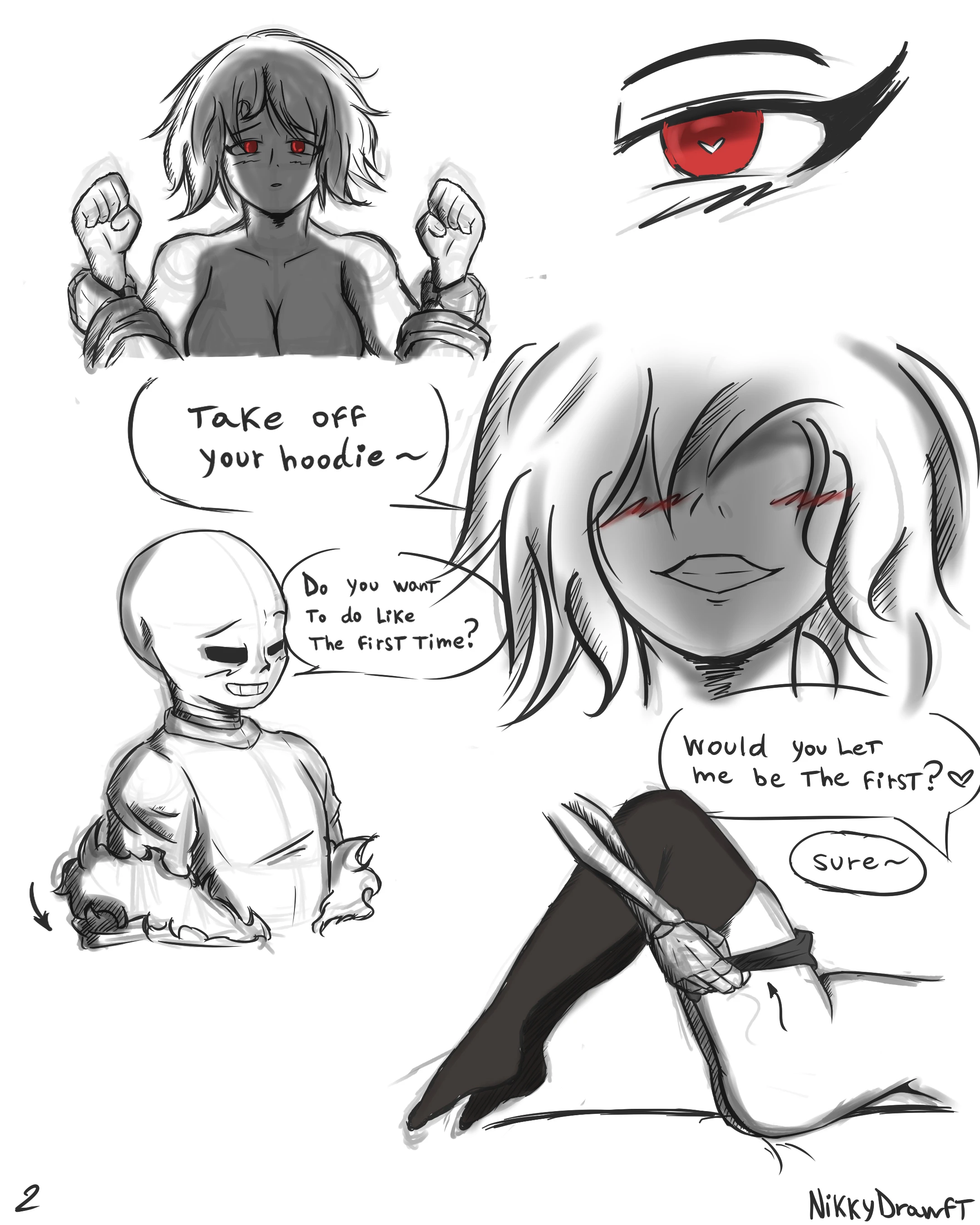 Like The First Time - Undertale Comic porn comic picture 2