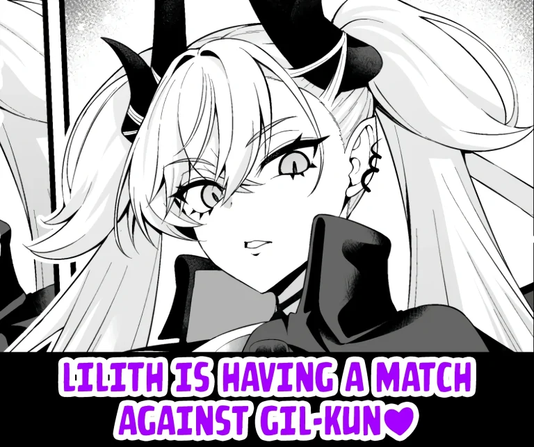 Lilith is Having a Match Against Gil-kun porn comic picture 1