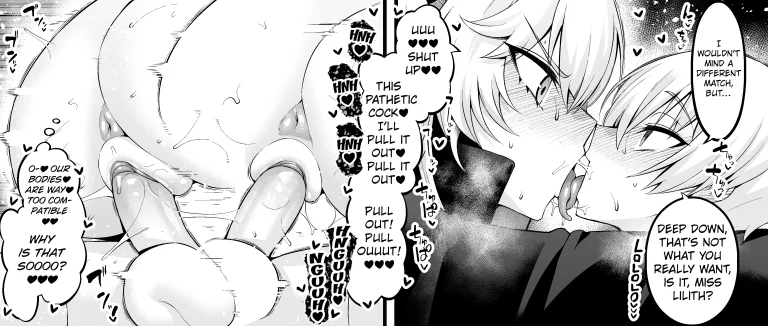 Lilith is Having a Match Against Gil-kun porn comic picture 6