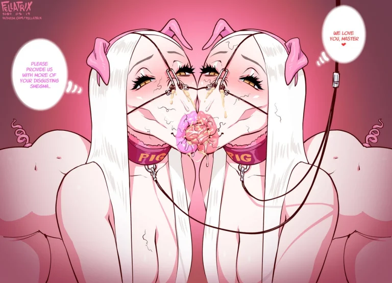 Lily & Ivy - Succubus Piglets porn comic picture 18