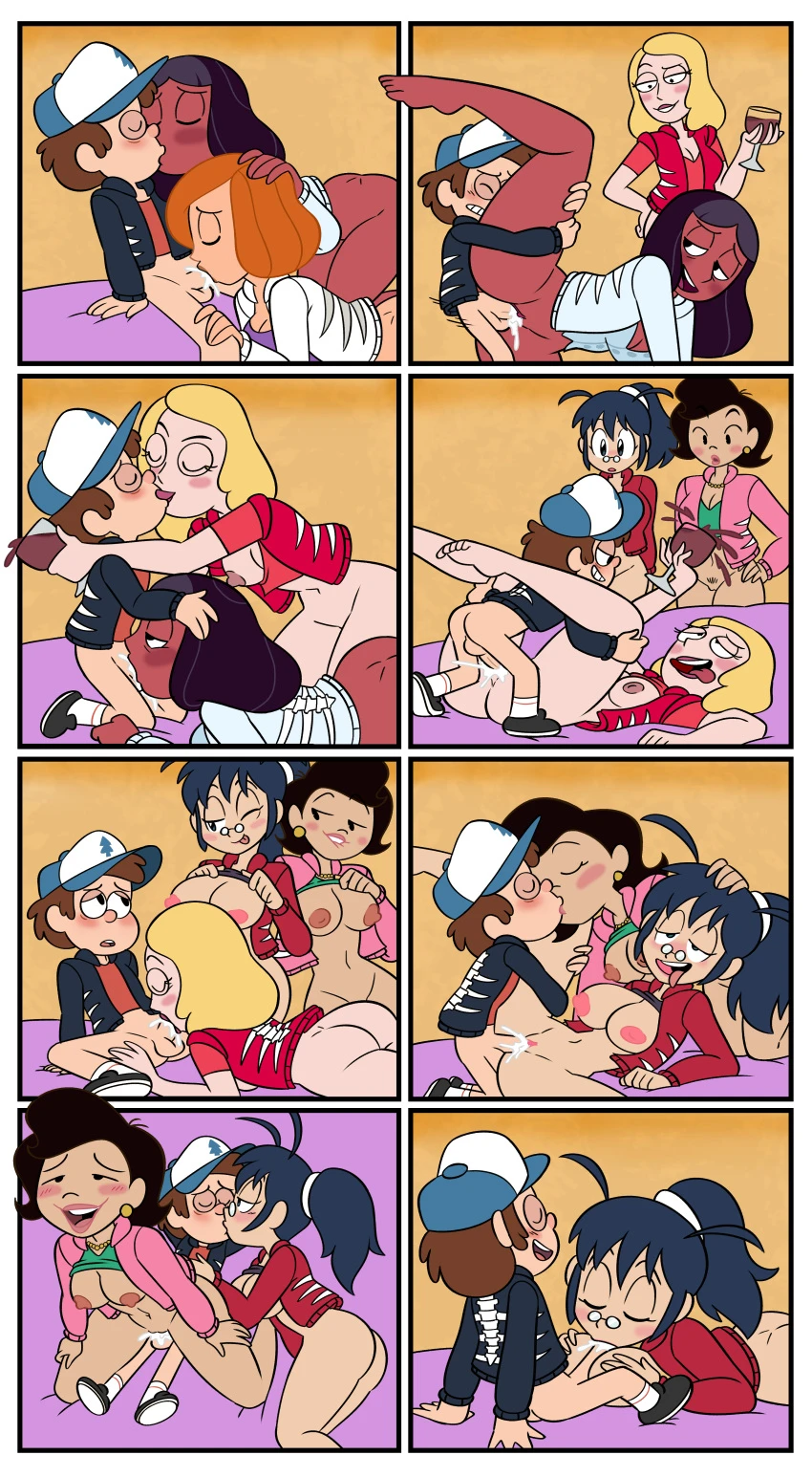 Little Dipper, Big Harem porn comic picture 1