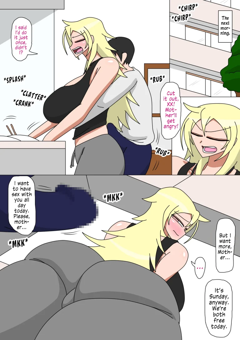 Living Together With My Ex Delinquent Mother porn comic picture 13