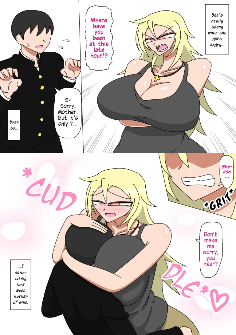 Living Together With My Ex Delinquent Mother porn comic picture 2