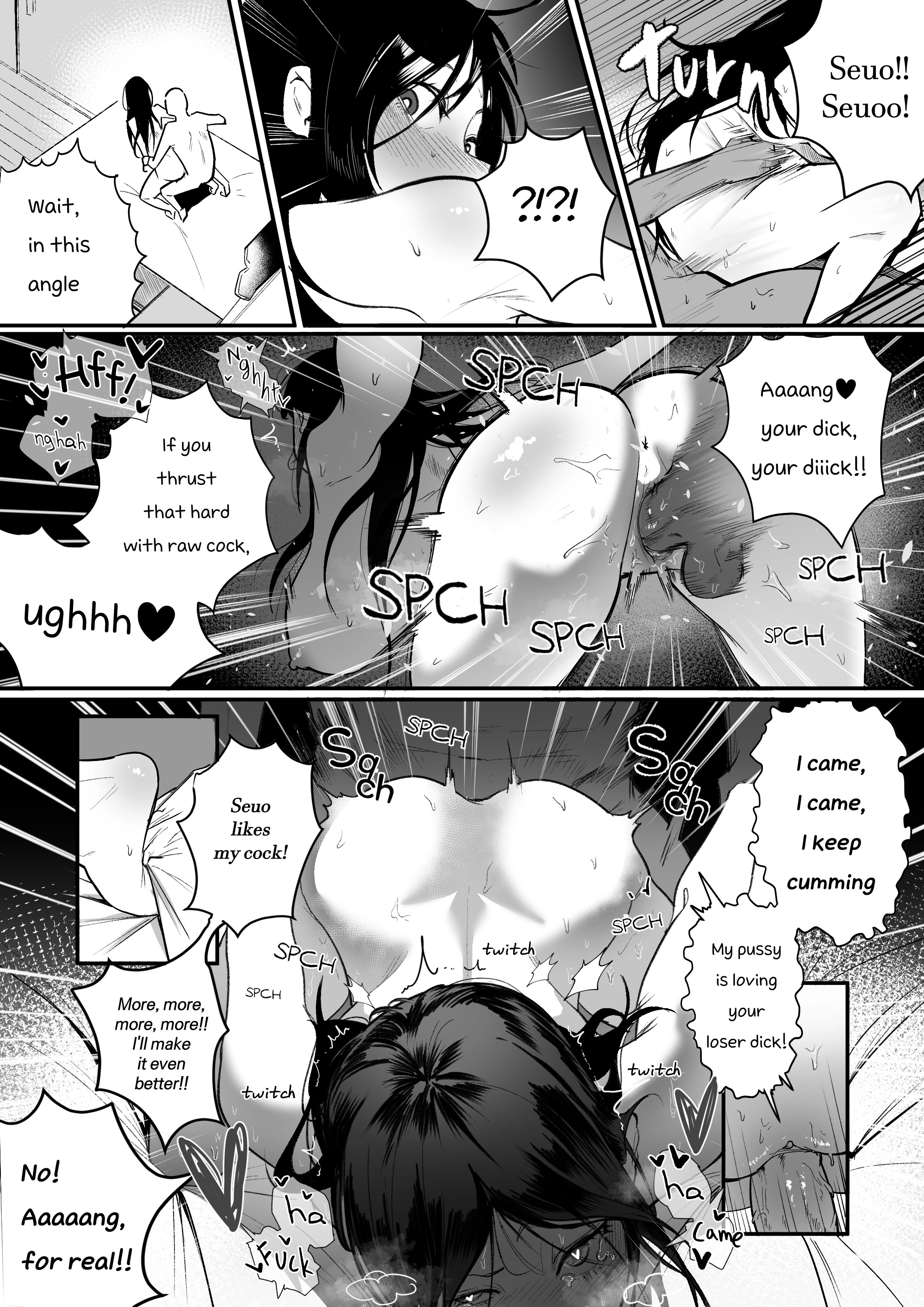 Living Together With The Buxom Female Bully! porn comic picture 26
