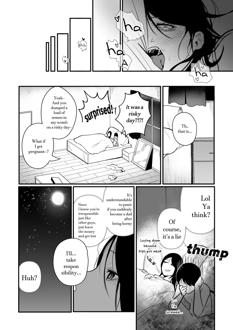 Living Together With The Buxom Female Bully! porn comic picture 28