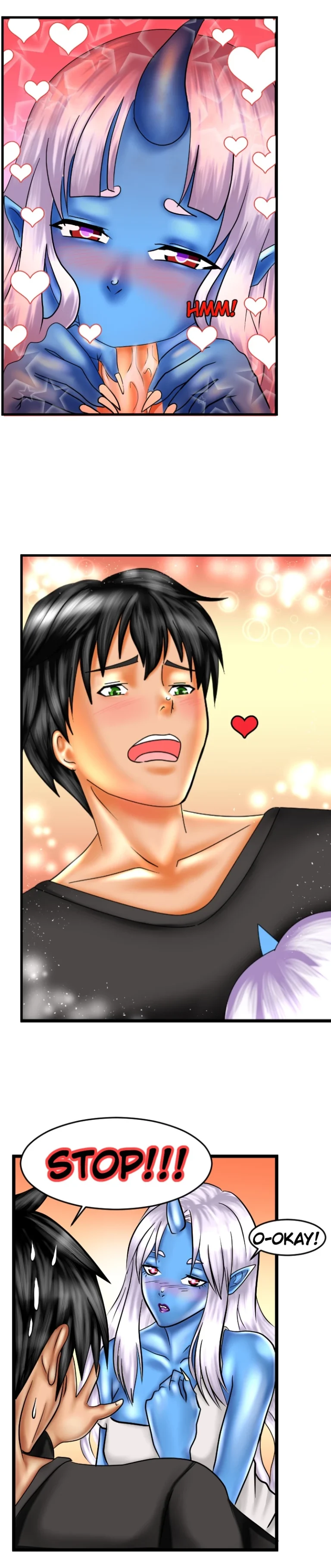 Living with Oni porn comic picture 19