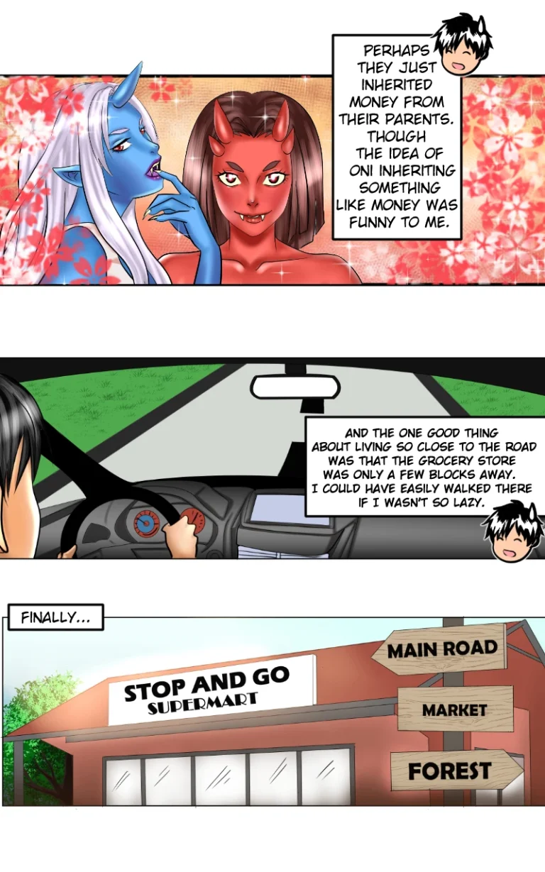 Living with Oni porn comic picture 30