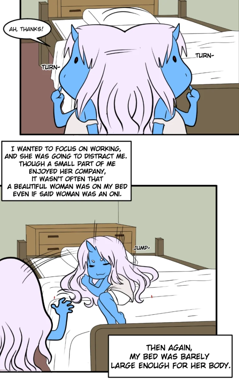 Living with Oni porn comic picture 43