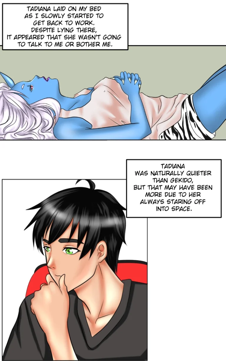 Living with Oni porn comic picture 44