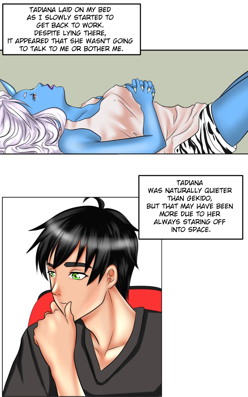 Living with Oni porn comic picture 44