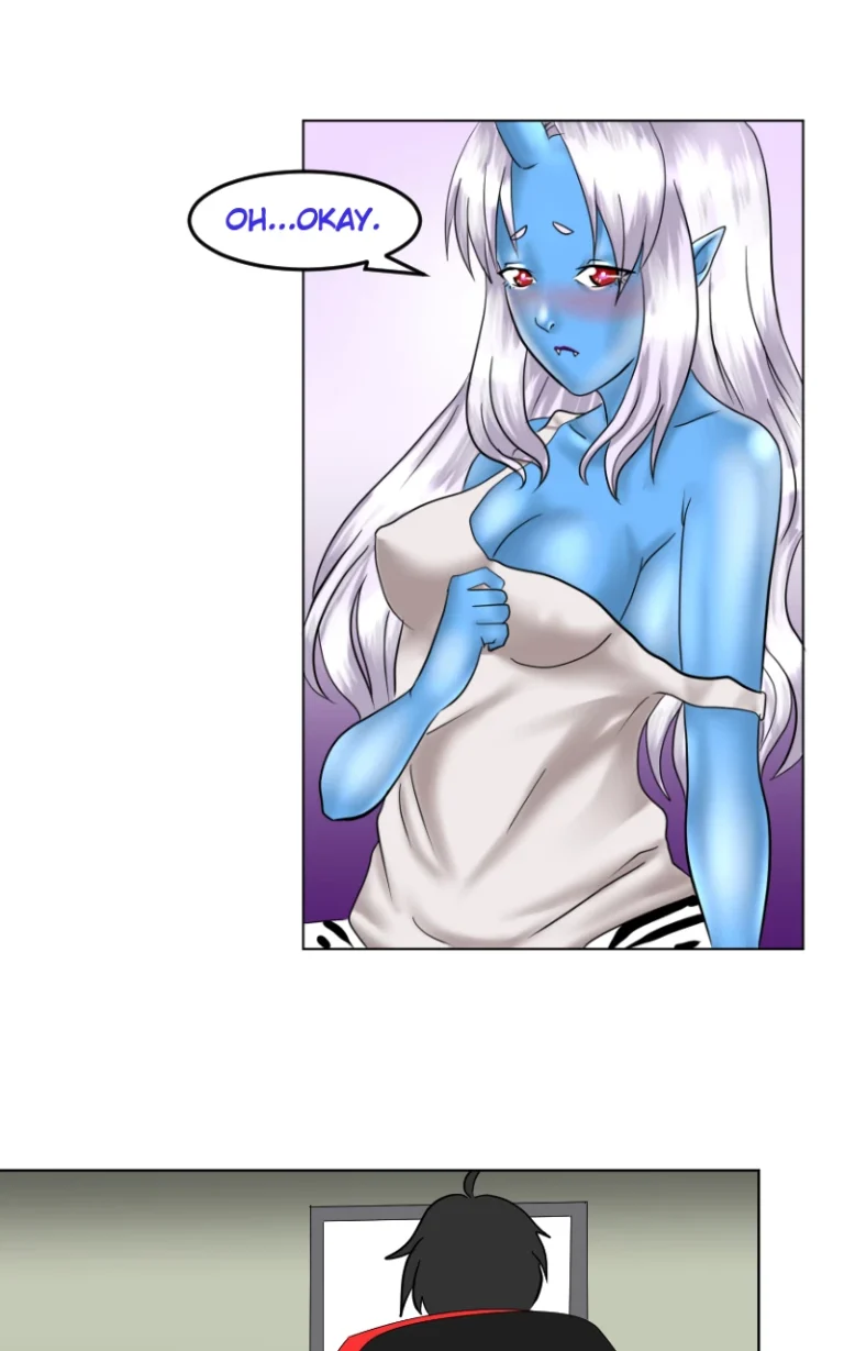 Living with Oni porn comic picture 48