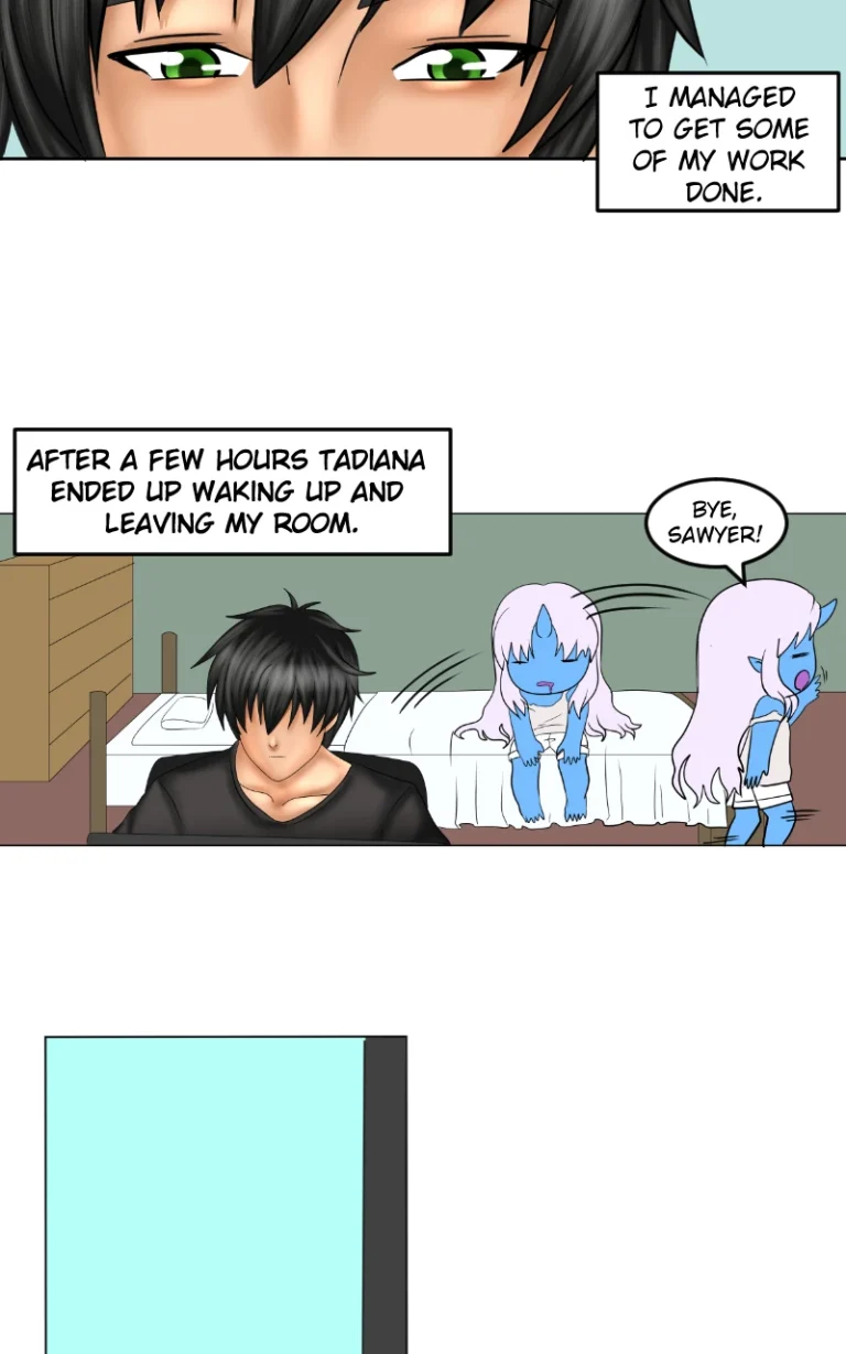 Living with Oni porn comic picture 63
