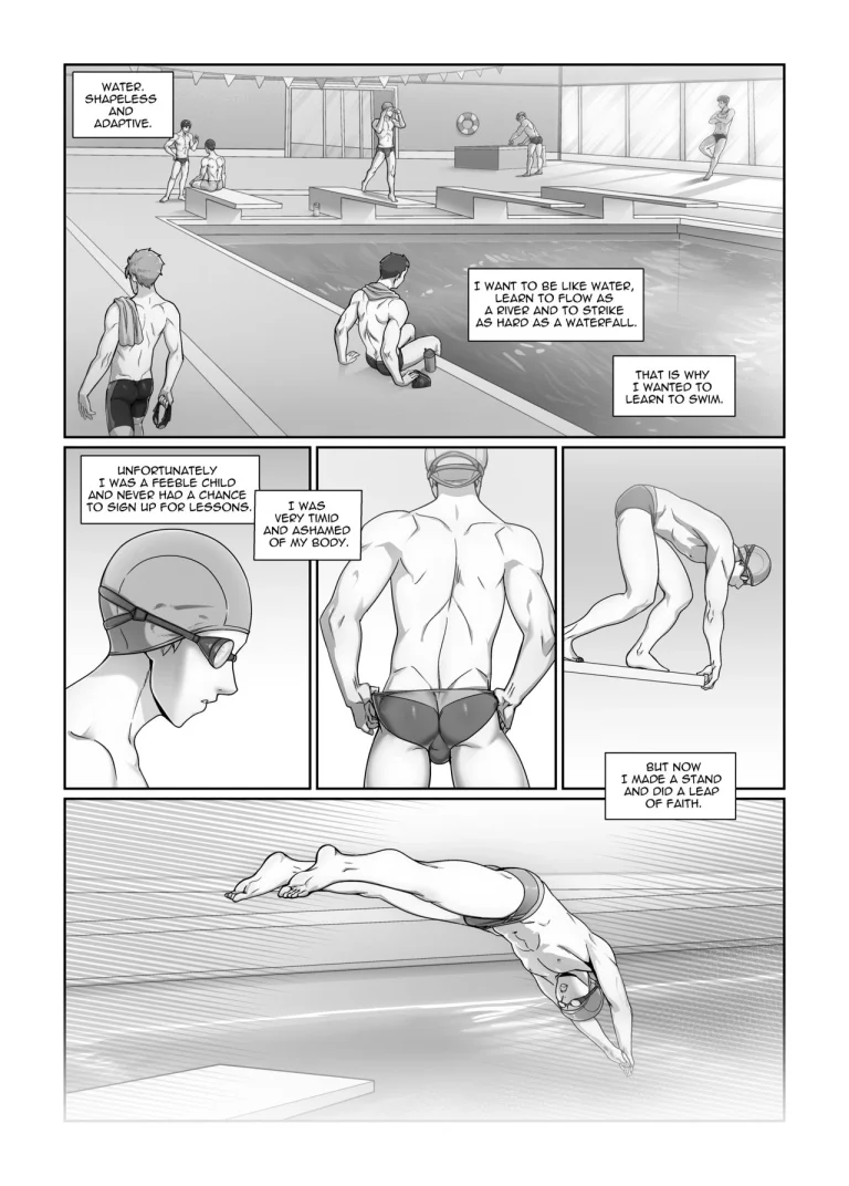 Locker Secrets porn comic picture 3