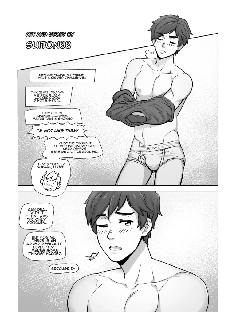 Locker Secrets porn comic picture 4