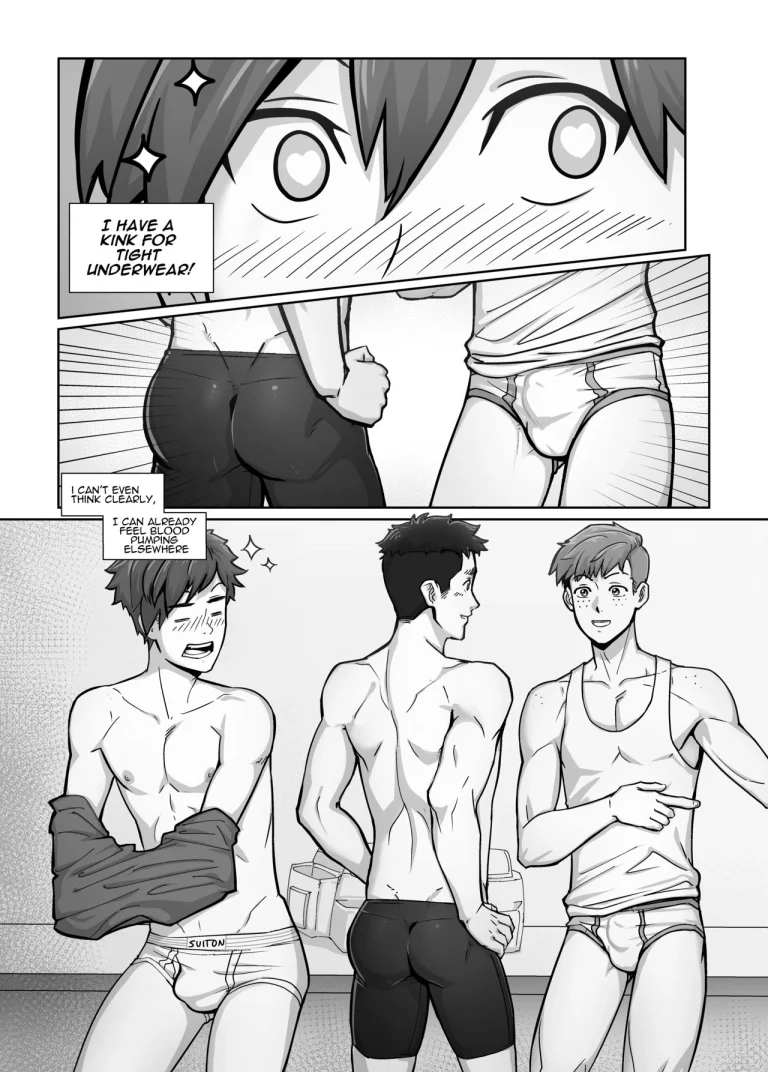 Locker Secrets porn comic picture 5
