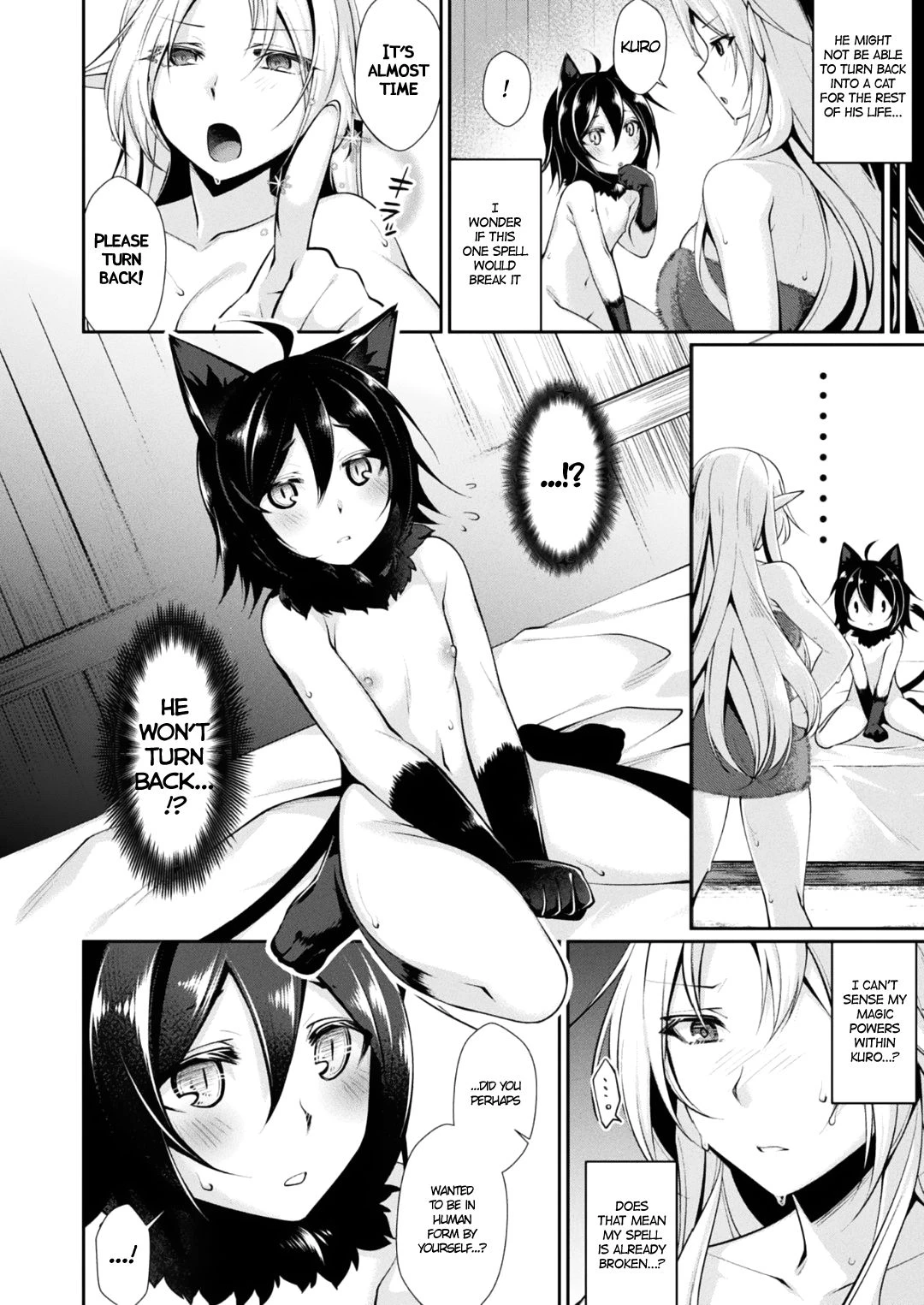 Lola and Kuro's Spell of Happiness porn comic picture 2