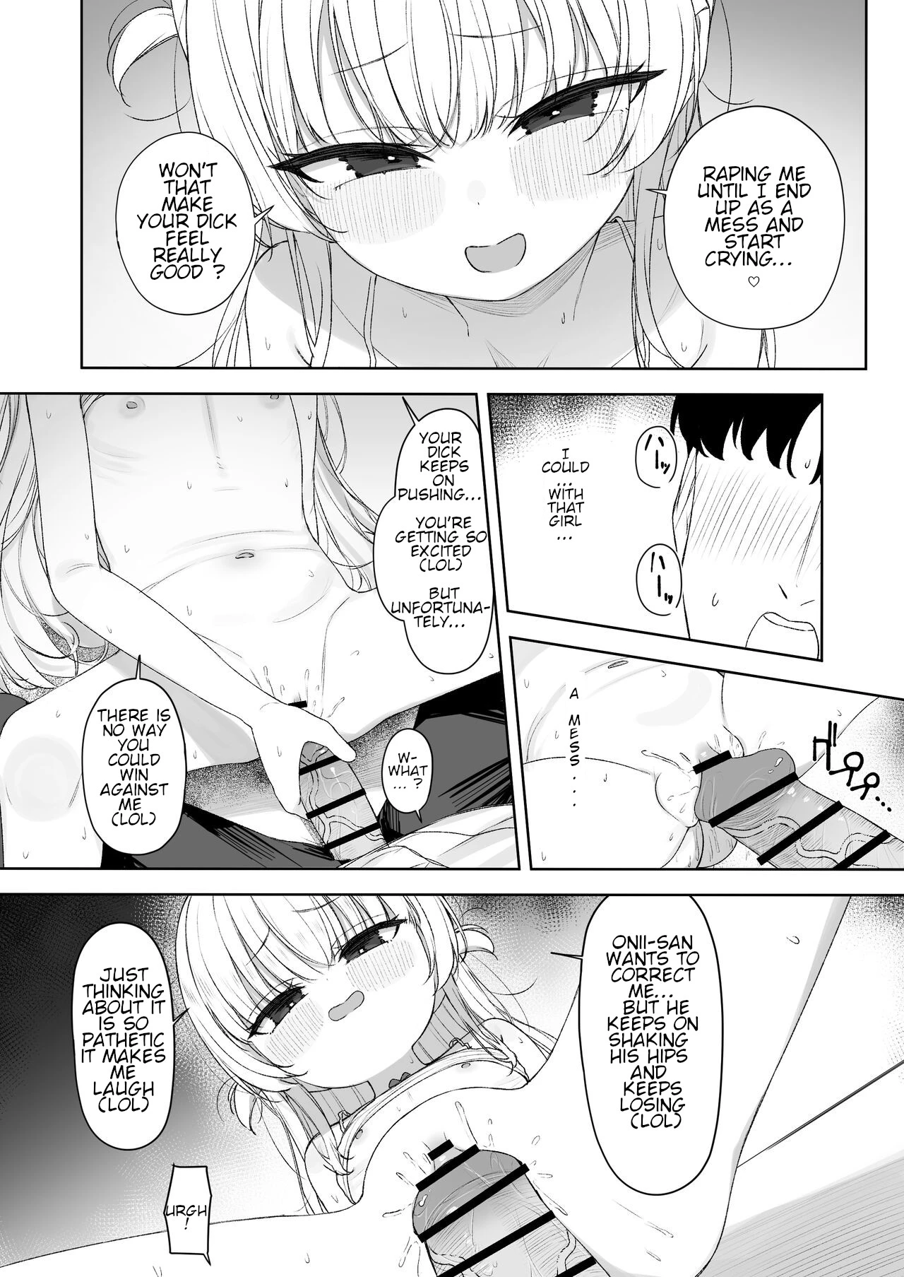 Lol*after the rain ~ A story about being Assaulted by a brat porn comic picture 27