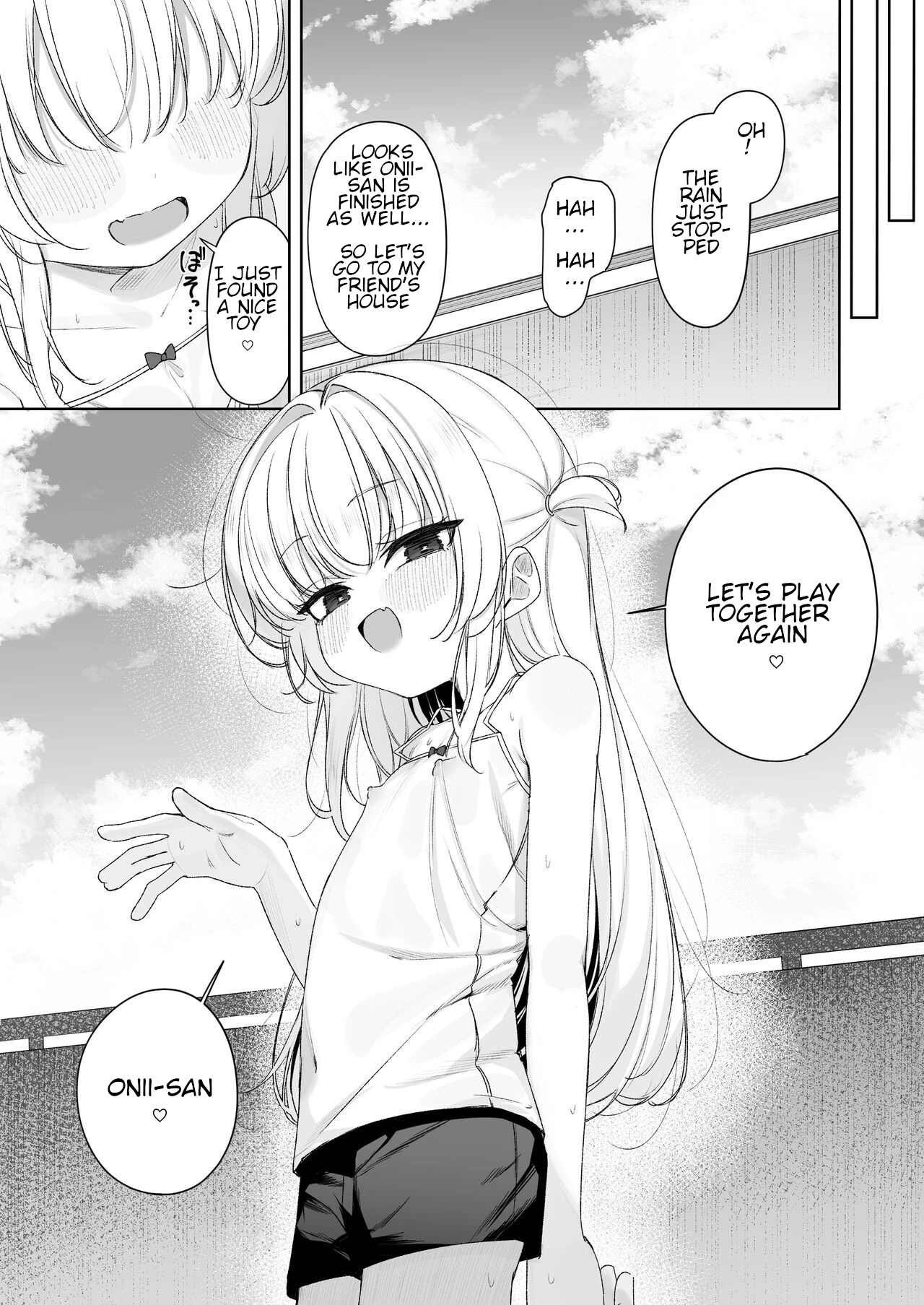 Lol*after the rain ~ A story about being Assaulted by a brat porn comic picture 32