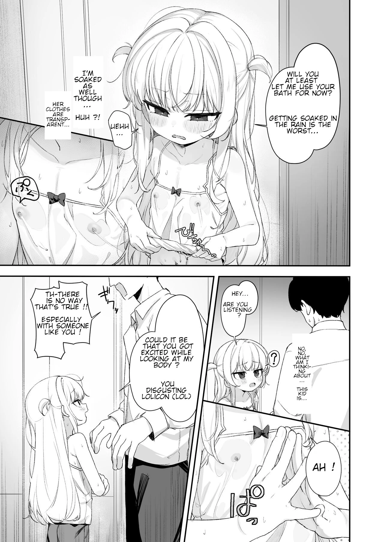Lol*after the rain ~ A story about being Assaulted by a brat porn comic picture 4