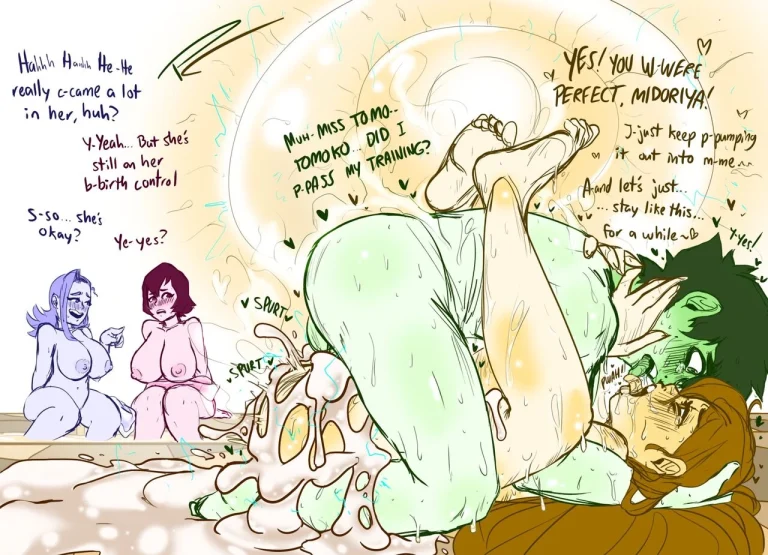 Lost Arc BNHA + Omake porn comic picture 14