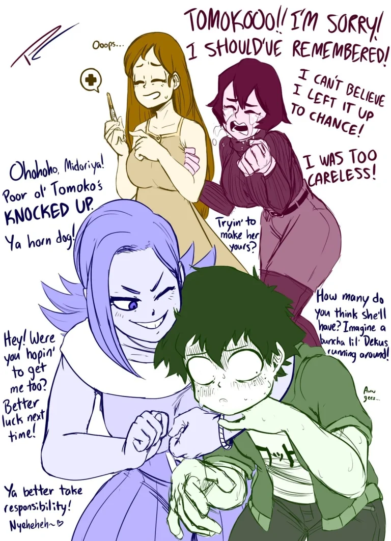 Lost Arc BNHA + Omake porn comic picture 15