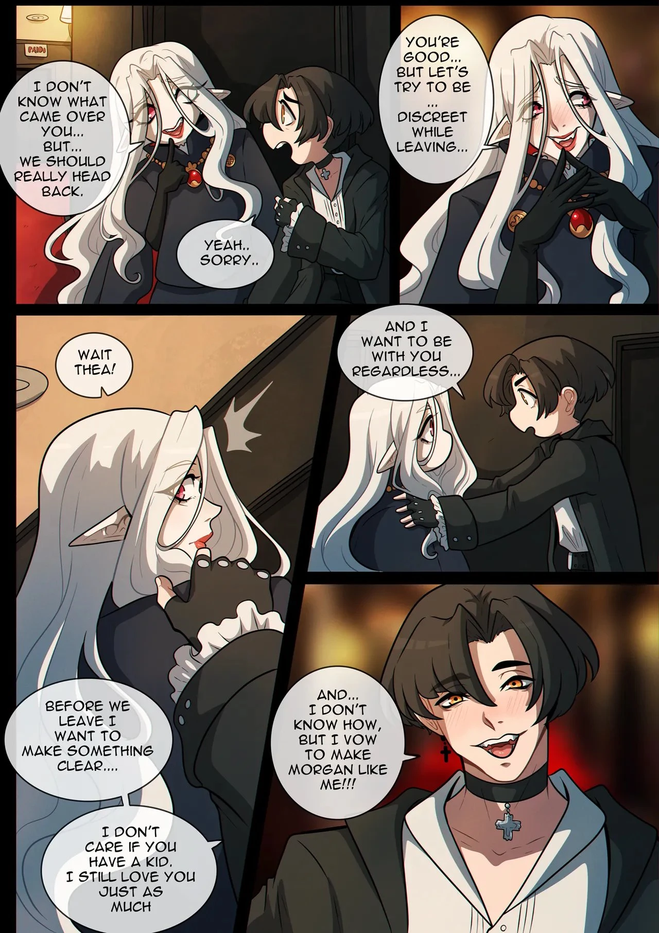 Love for Amalthea 4 porn comic picture 36