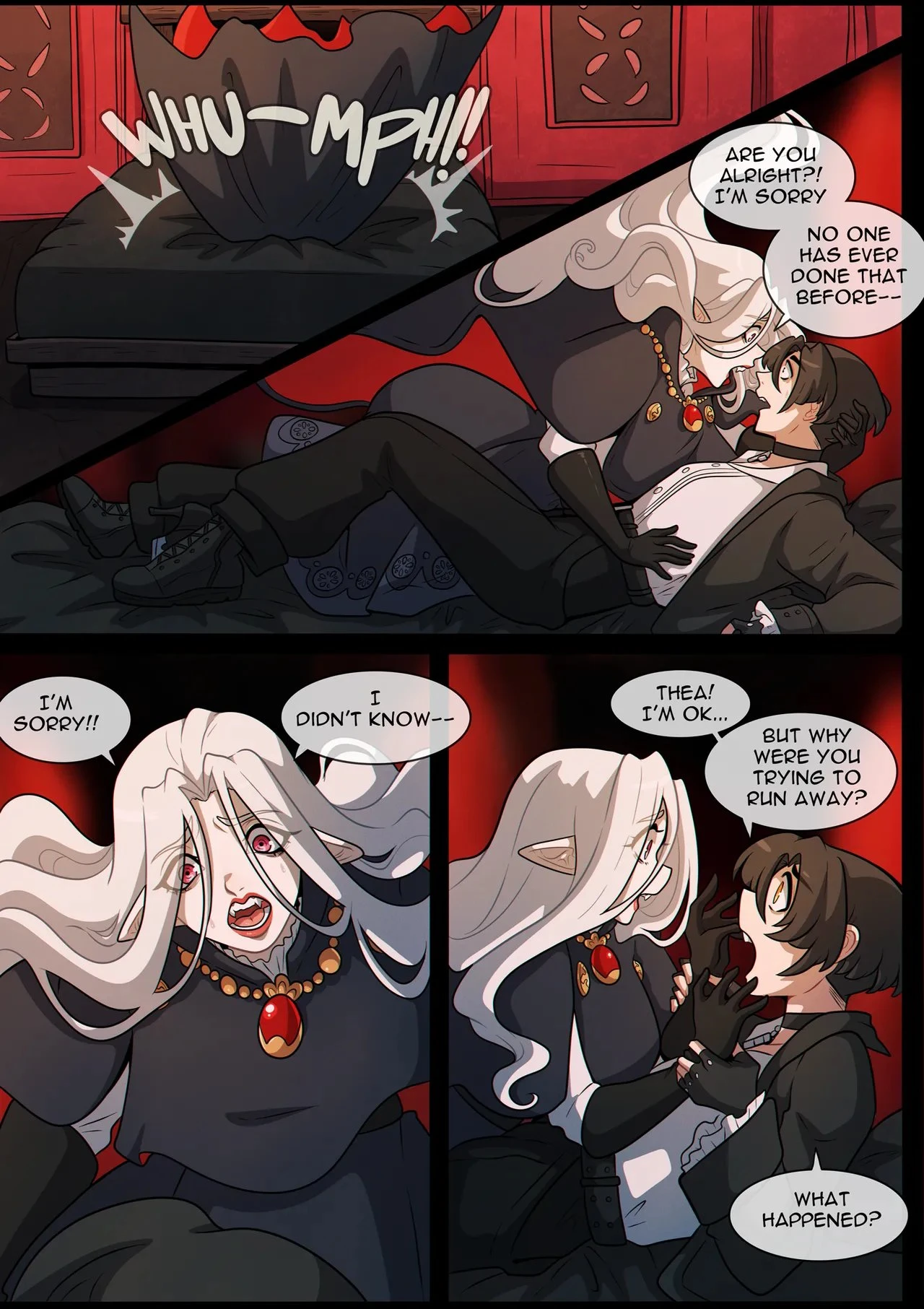 Love for Amalthea 4 porn comic picture 6