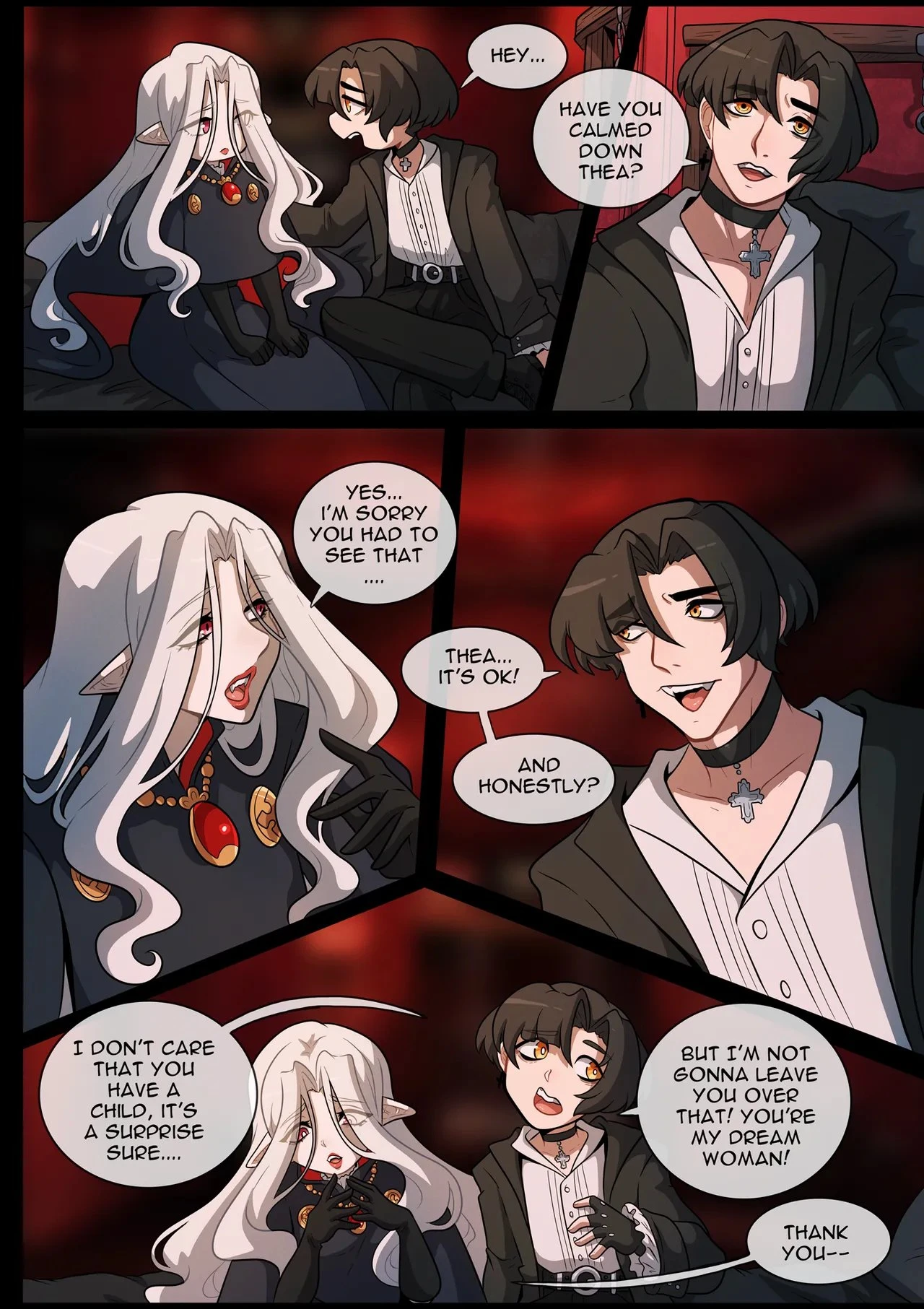 Love for Amalthea 4 porn comic picture 9