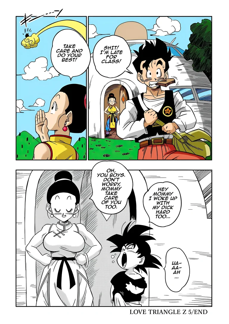 LOVE TRIANGLE Z 5 porn comic picture 17