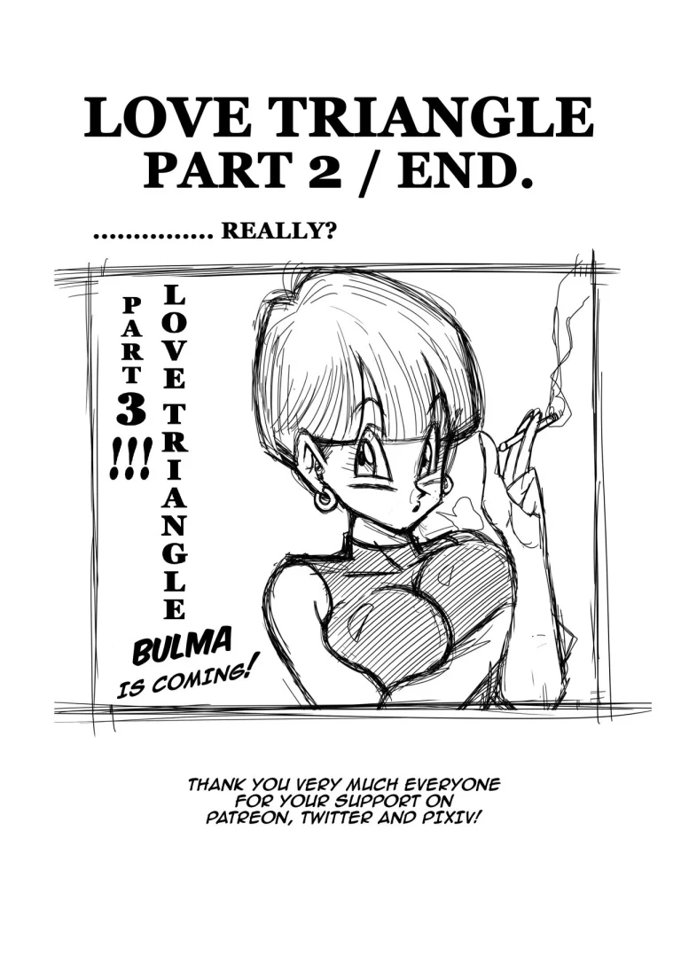 Love Triangle Z part 2 porn comic picture 28