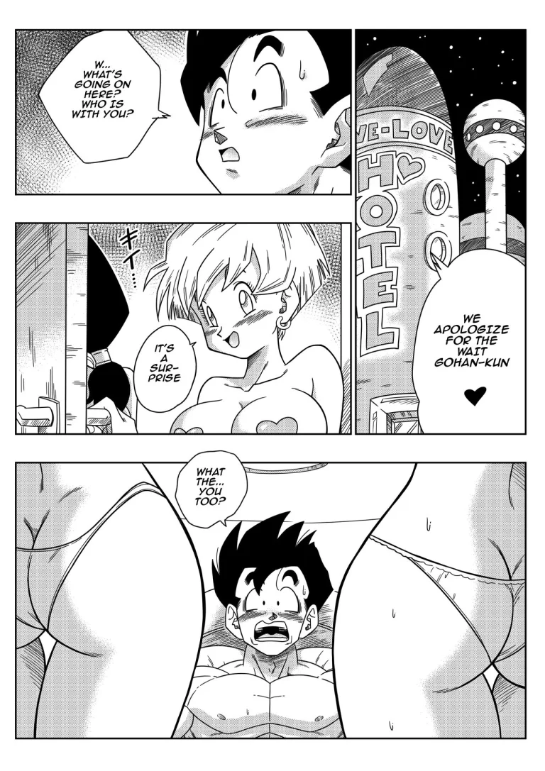 Love Triangle Z part 2 porn comic picture 4