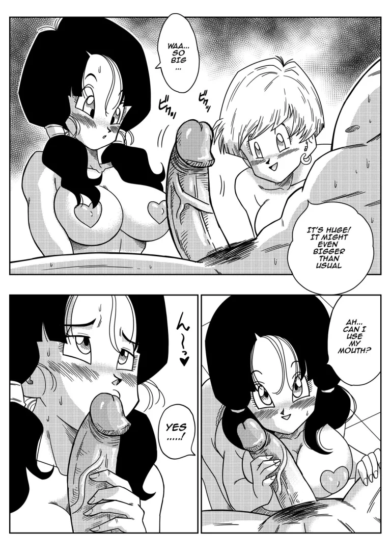 Love Triangle Z part 2 porn comic picture 7