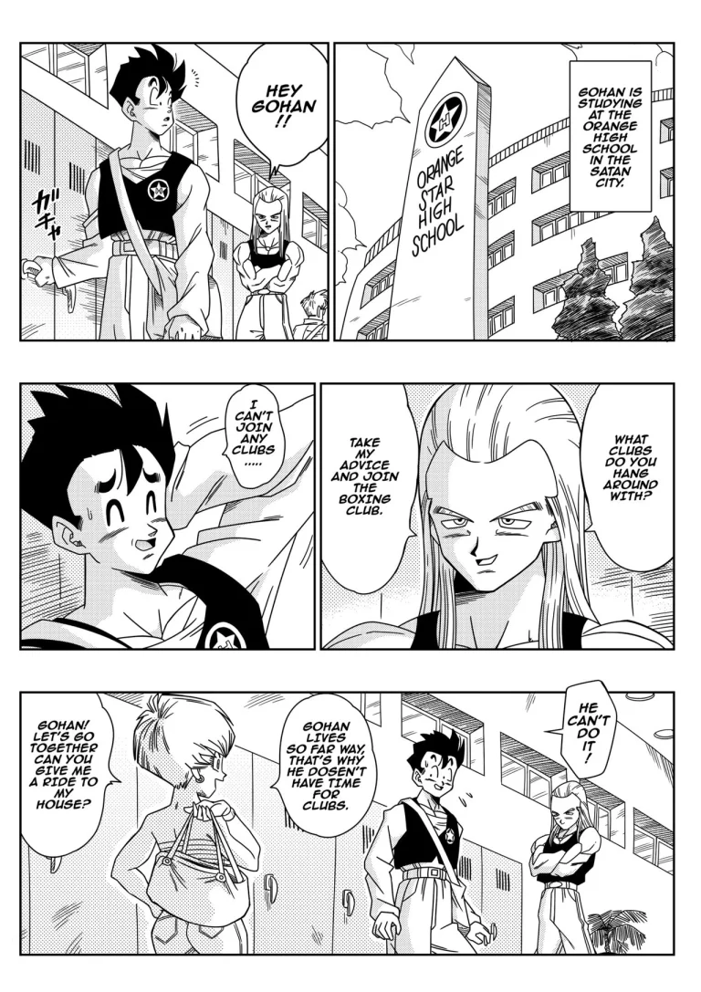 Love Triangle Z porn comic picture 3