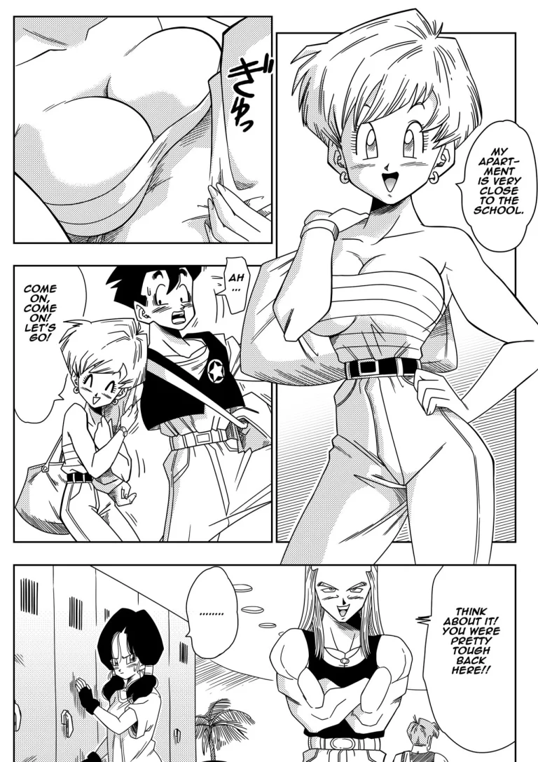 Love Triangle Z porn comic picture 4