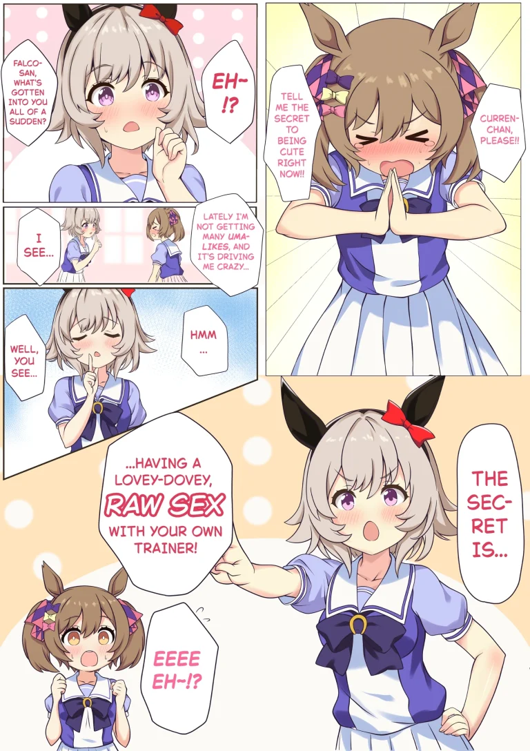 Lovey-Dovey Sex with Curren-chan and Smart Falcon porn comic picture 1