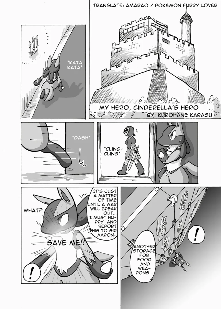 Lucario X Lopunny porn comic picture 2