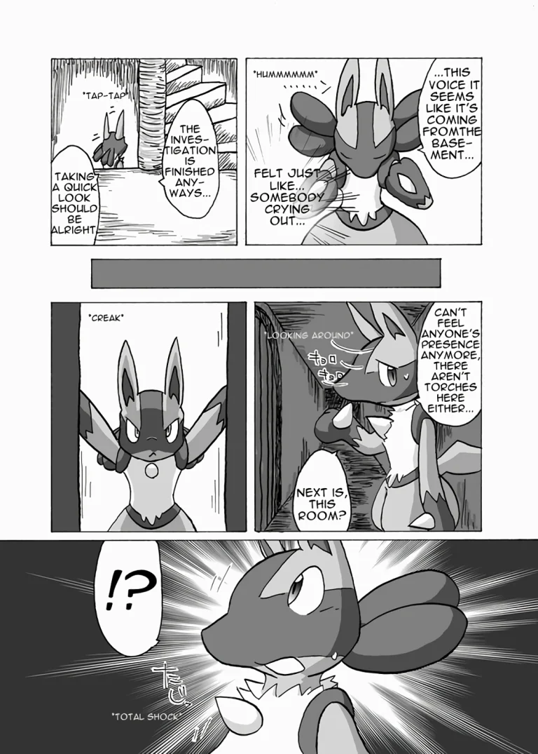 Lucario X Lopunny porn comic picture 3