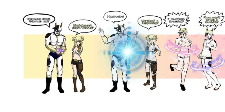 Lucy gets swapped with Taurus porn comic picture 19