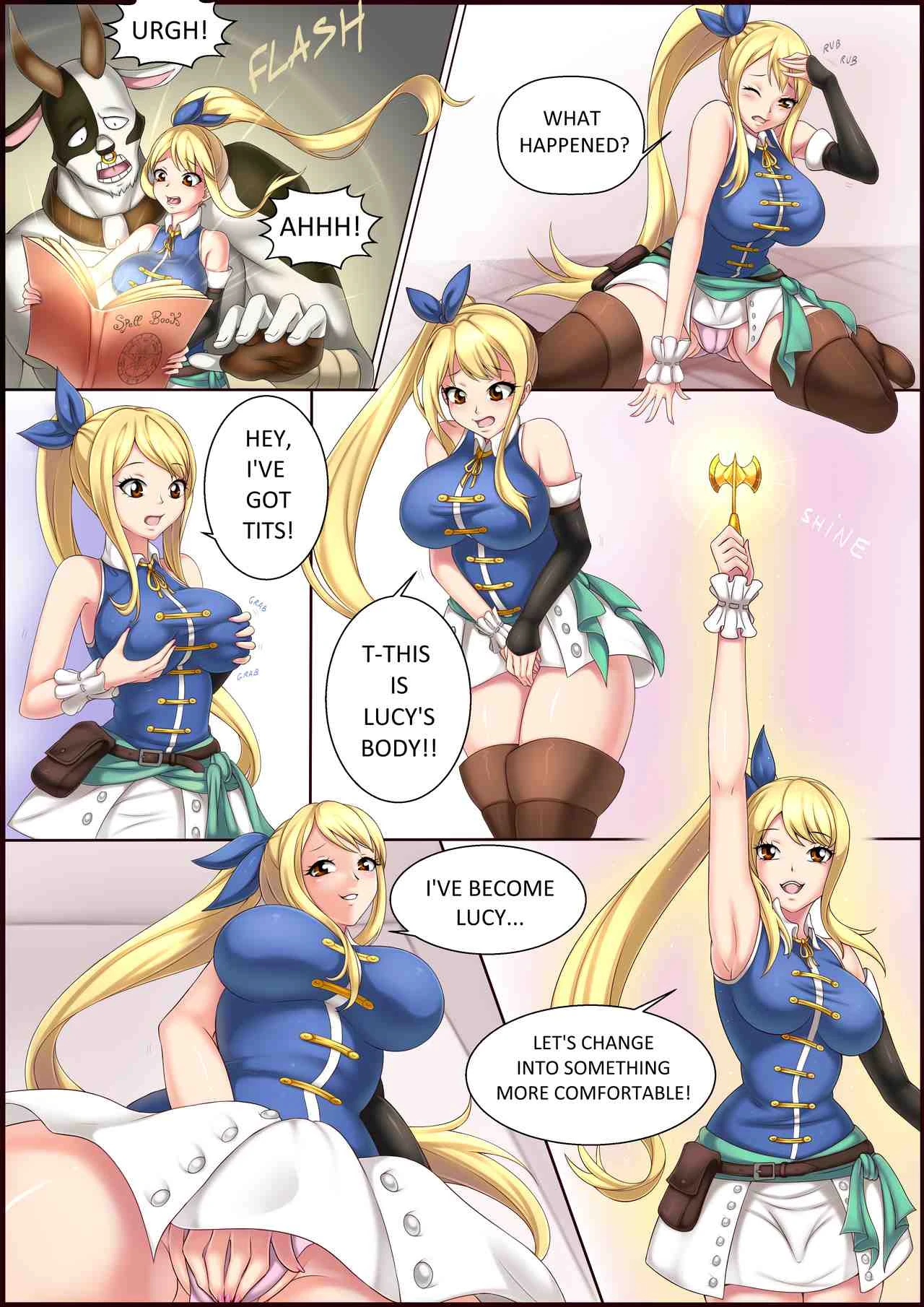 Lucy gets swapped with Taurus porn comic picture 2