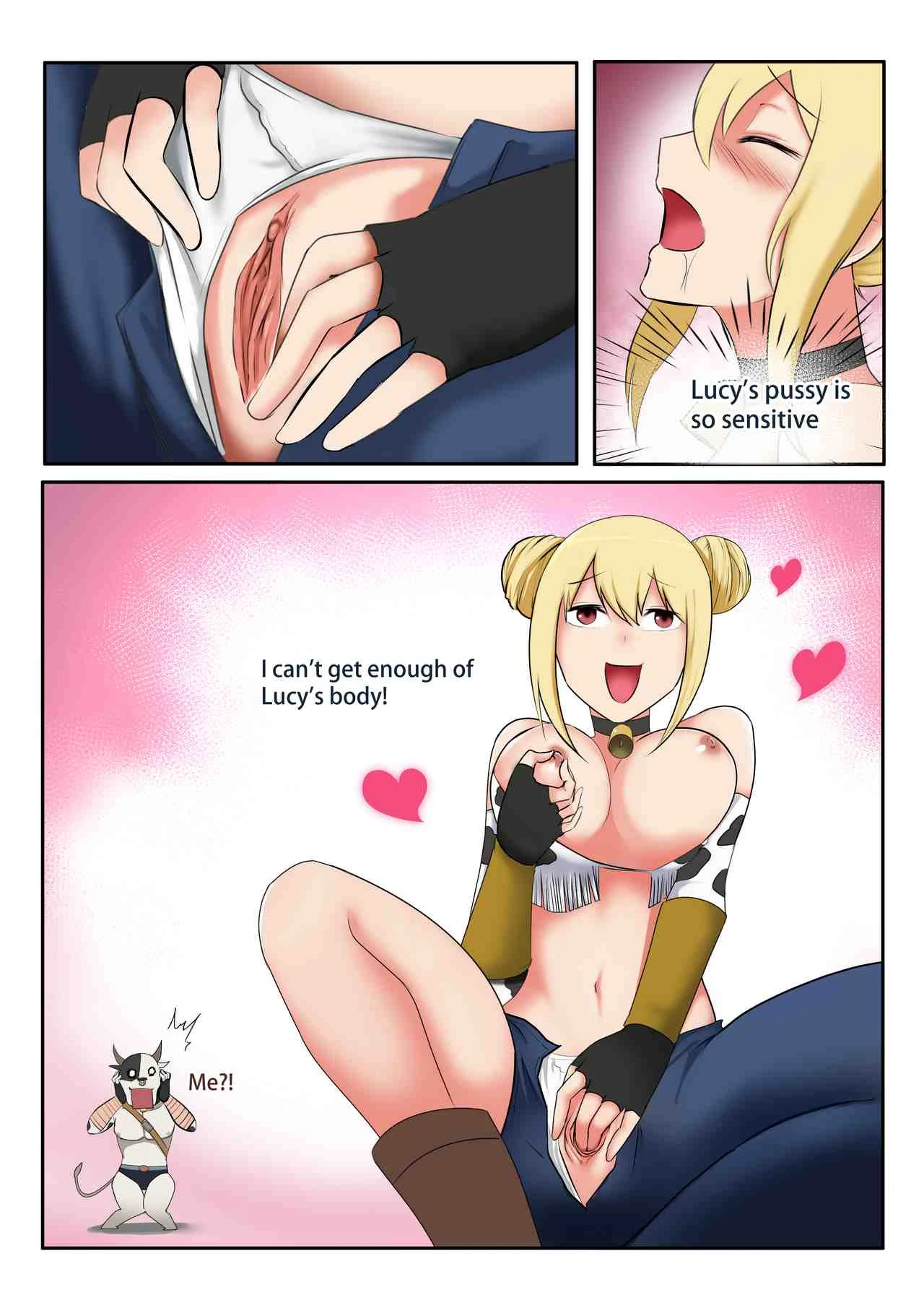 Lucy gets swapped with Taurus porn comic picture 8